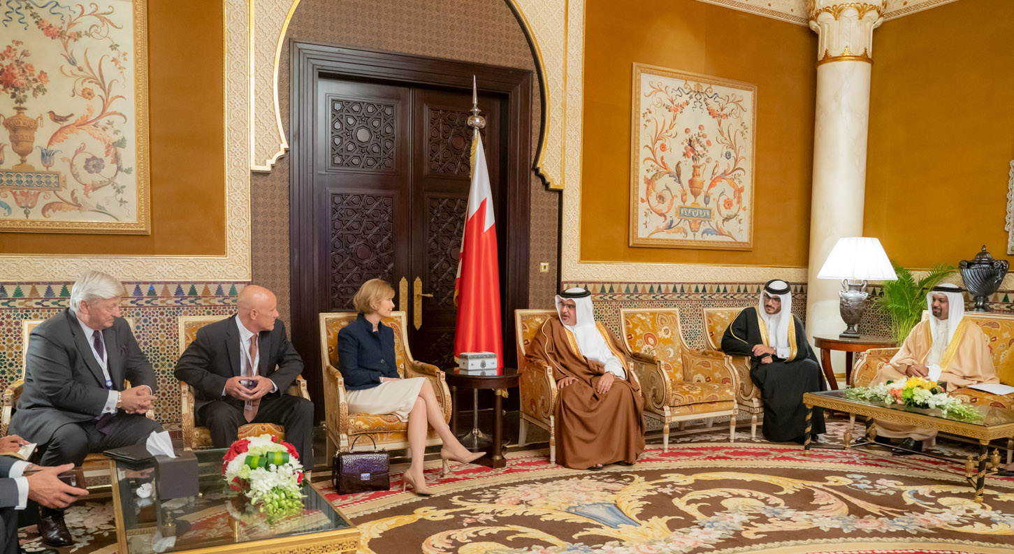Lockheed Martin Bahrain HRH Crown Prince meets Lockheed Martin delegation | Bahrain News Agency