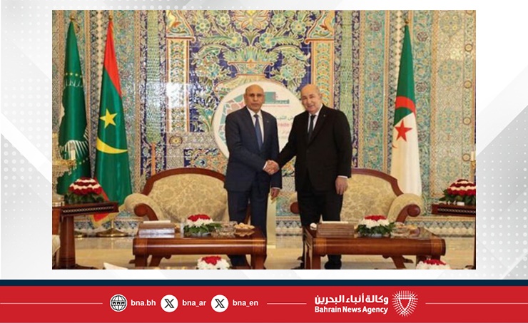 الرئيس الموريتاني يلتقي نظيره الجزائري ويبحثان تعزيز العلاقات الثنائية