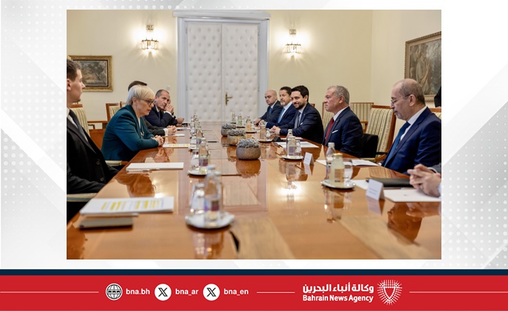 العاهل الأردني ورئيسة سلوفينيا يبحثان العلاقات الثنائية ومستجدات المنطقة