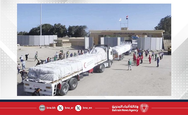 مصر: استئناف دخول المساعدات الإنسانية إلى الفلسطينيين بقطاع غزة