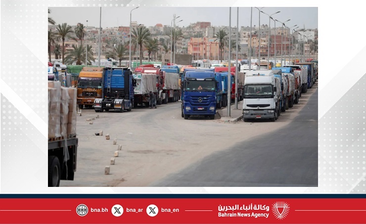 مصر: قافلة المساعدات الإنسانية الـ33 تتوجه إلى قطاع غزة