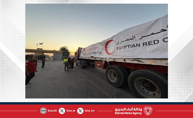 مصر: قافلة "زاد العزة.. من مصر إلى غزة" الـ31 في طريقها إلى قطاع غزة