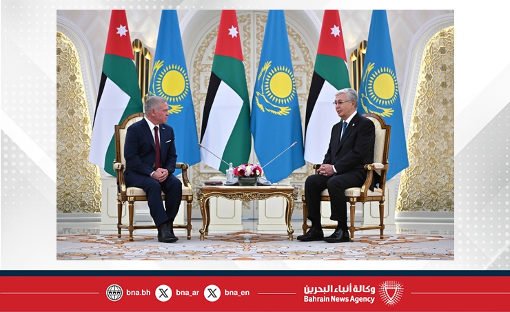 الأردن وكازاخستان يبحثان تعزيز التعاون وتطورات الشرق الأوسط