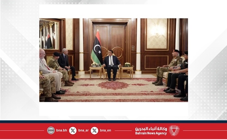 رئيس المجلس الرئاسي الليبي يلتقي كبير مستشاري وزارة الدفاع البريطانية لشؤون الشرق الأوسط وشمال إفريقيا