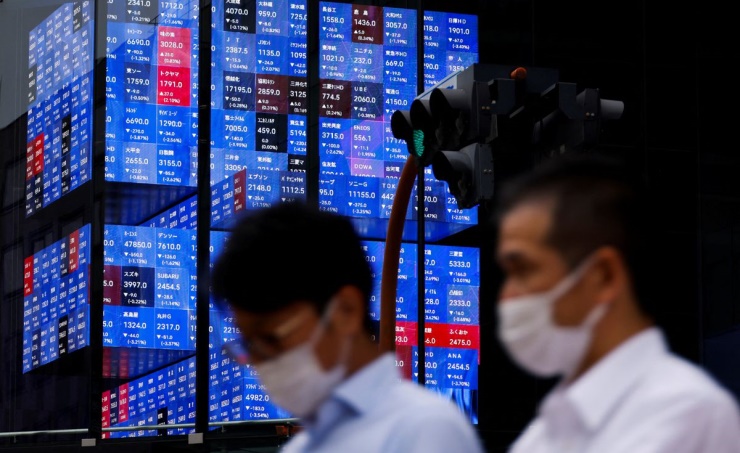 Asia Shares Turn Lower No Dodging Recession Risks