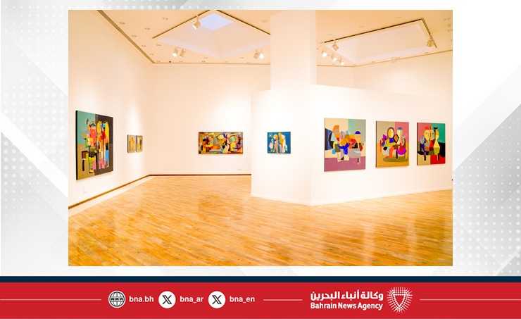افتتاح معرض "أطياف الذاكرة" للفنان العراقي جعفر طاعون في مركز الفنون