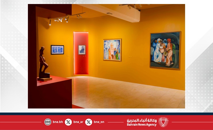 هيئة البحرين للثقافة والآثار تشارك بمجموعة فنية من مقتنياتها في معرض الفن عبر الخليج العربي بمعهد مسك للفنون بالرياض