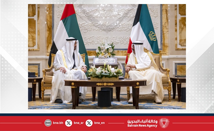 رئيس دولة الإمارات وأمير دولة الكويت يبحثان العلاقات الأخوية والتطورات في المنطقة