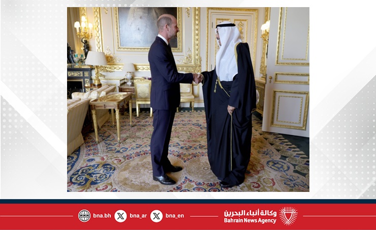 ولي عهد دولة الكويت يبحث مع ولي عهد المملكة المتحدة العلاقات الثنائية بين البلدين