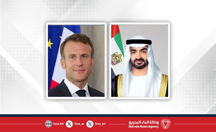 رئيس الإمارات والرئيس الفرنسي يبحثان هاتفيا العلاقات والتطورات الإقليمية