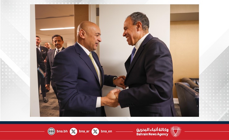 الأمين العام لمجلس التعاون يبحث مع وزير الخارجية المصري آخر المستجدات في المنطقة