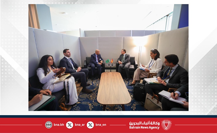 الامين العام لمجلس التعاون يلتقي وزير خارجية مملكة إسبانيا