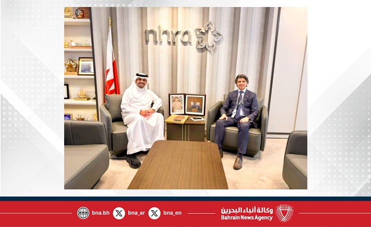 الرئيس التنفيذي للهيئة الوطنية لتنظيم المهن والخدمات الصحية يستقبل الأمين العام لمنظمة الشرق الأوسط الدولية للأمراض الجلدية وطب التجميل