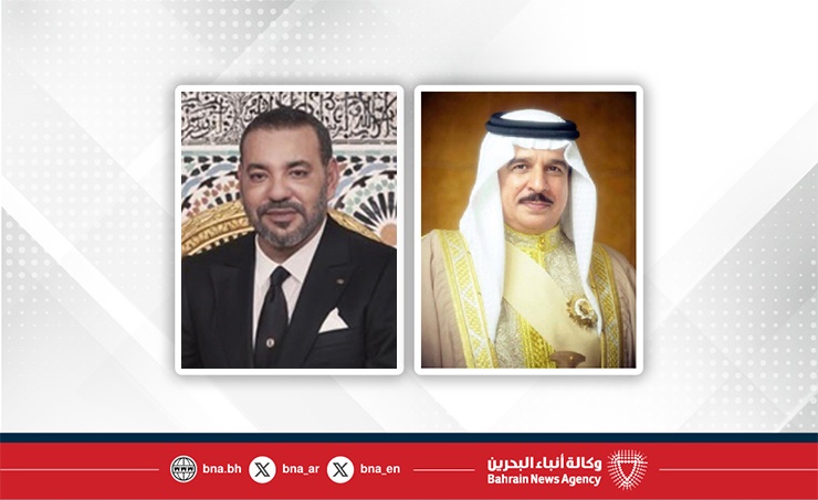 جلالة الملك المعظم يهنئ العاهل المغربي بذكرى ثورة الملك والشعب