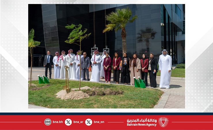 بورصة البحرين تشارك في أسبوع الشجرة الوطني