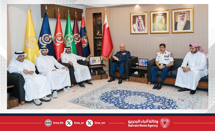 رئيس الأمن العام يستقبل الرئيس التنفيذي لنادي راشد للفروسية وسباق الخيل