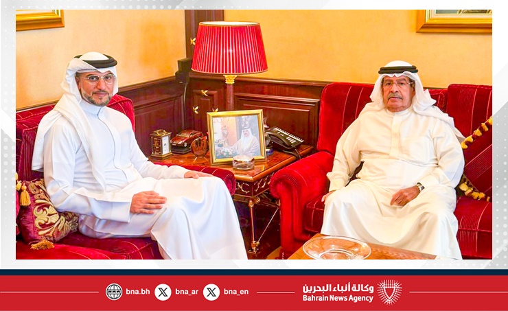 سمو الشيخ علي بن خليفة آل خليفة يستقبل رئيس مجلس إدارة شركة بابكو