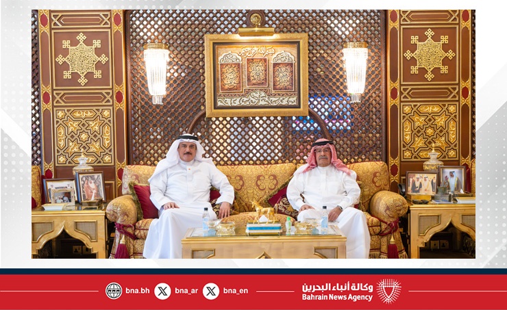 سمو الشيخ علي بن خليفة آل خليفة يستقبل رئيس مجلس النواب