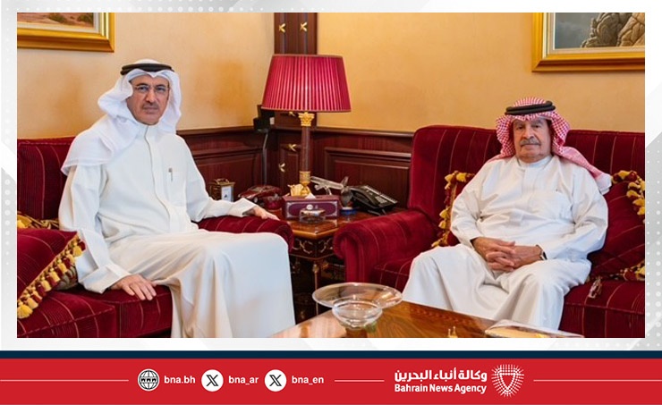 سمو الشيخ علي بن خليفة آل خليفة يستقبل سفير مملكة البحرين لدى تايلند