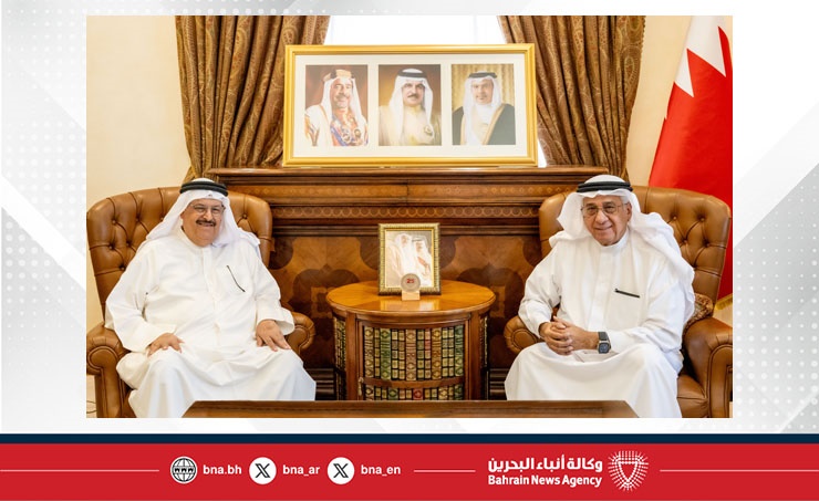 مستشار جلالة الملك لشؤون الاعلام يستقبل السفير خليل الذوادي
