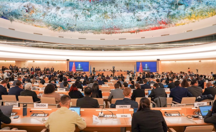 Foreign Minister participates in 55th session of the Human Rights Council