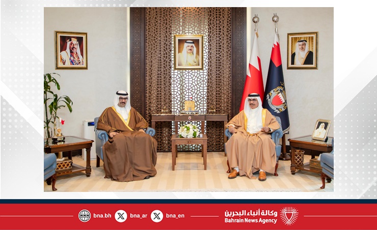وزير الداخلية يستقبل سمو محافظ المحافظة الجنوبية