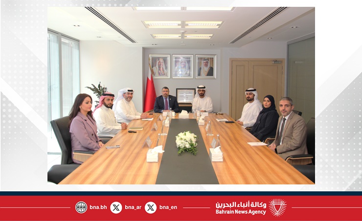 وزير شؤون الكهرباء والماء رئيس مجلس المناقصات والمزايدات يستقبل سفير دولة الإمارات العربية المتحدة لدى مملكة البحرين