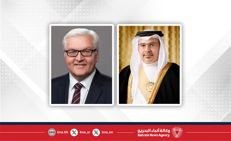 سمو ولي العهد رئيس مجلس الوزراء يهنئ رئيس جمهورية ألمانيا الاتحادية بذكرى يوم الوحدة الألمانية