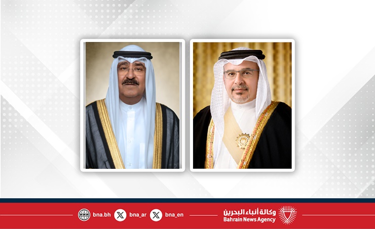 سمو ولي العهد رئيس مجلس الوزراء يتلقى برقية شكر جوابية من سمو أمير دولة الكويت