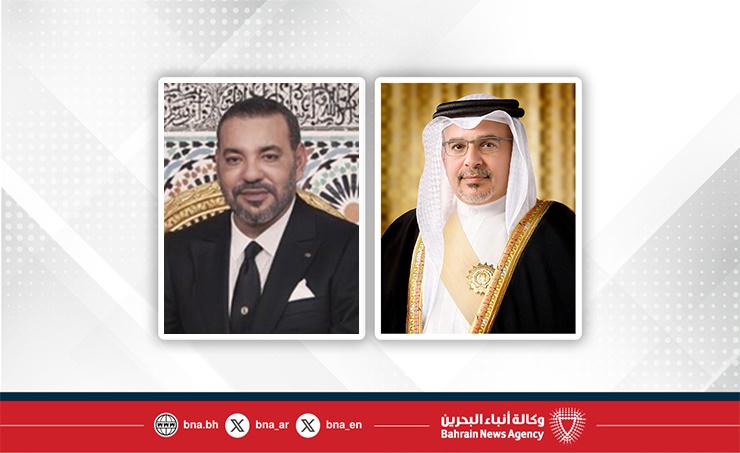 سمو ولي العهد رئيس مجلس الوزراء يهنئ العاهل المغربي بذكرى ثورة الملك والشعب