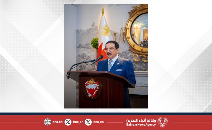 البحرين – جلالة الملك يقيم حفل استقبال بمناسبة زيارة جلالته للولايات المتحدة الأمريكية