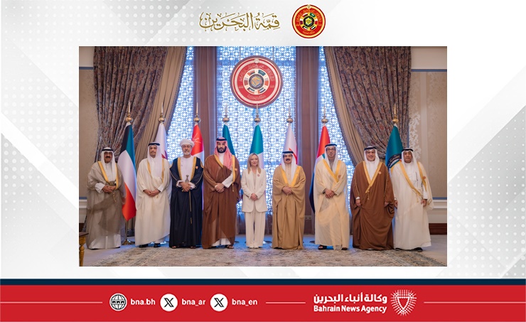 HM King chairs second working session of GCC Summit with HE President of the Council of Ministers of the Italian Republic as Guest of Honour