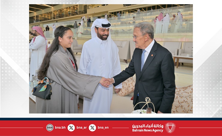 بحضور سمو الشيخ عبدالله بن عيسى وسمو الشيخ تركي بن راشد وسمو الشيخ فيصل بن راشد .. افتتاح موسم سباقات الخيل 2025 2026 بنادي راشد للفروسية وسباق الخيل