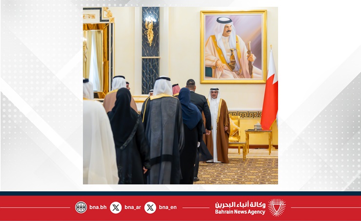 نائب جلالة الملك ولي العهد: خدمة المواطن وتحقيق تطلعاته جوهر العمل الحكومي وواجب وطني يتطلب عملا جماعيا مخلصا وتعاونا بناء بين كافة أعضاء فريق البحرين الواحد