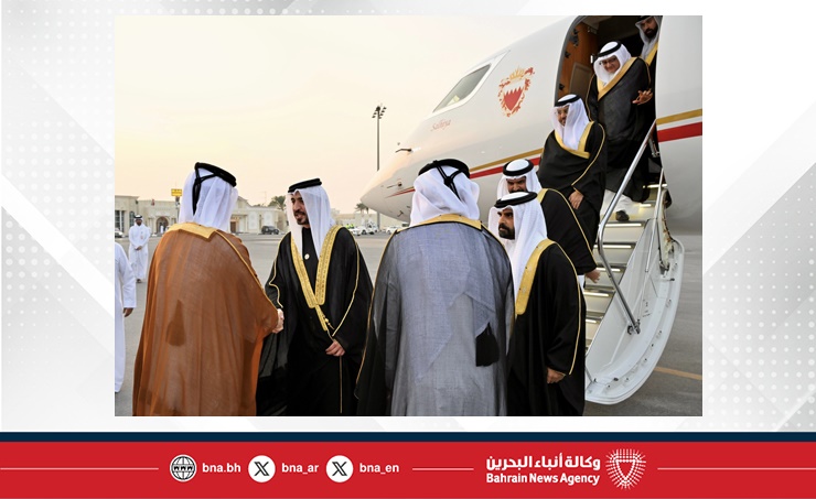 سمو الشيخ خالد بن حمد يحضر حفل افتتاح كأس العرب