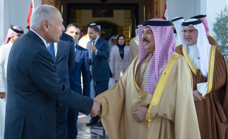 HM King receives Arab League Secretary General