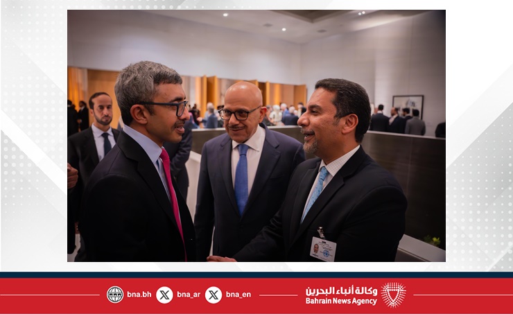 وزير الخارجية ووزير النفط والبيئة يحضران حفل الاستقبال الذي أقامته البعثة الدائمة لدولة الإمارات العربية المتحدة لدى الأمم المتحدة في نيويورك