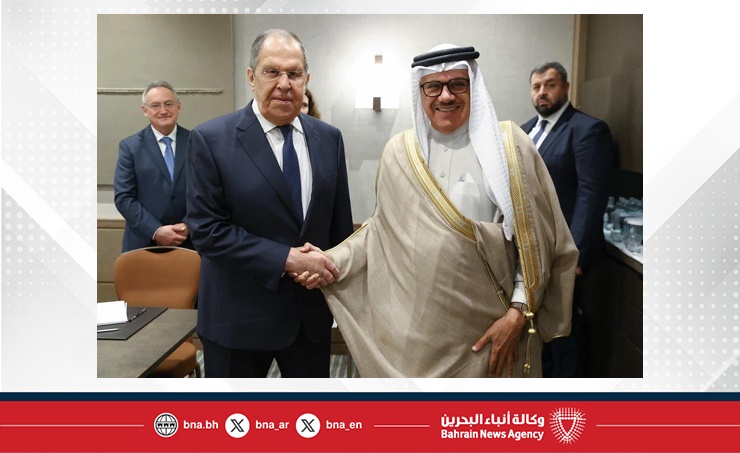 وزير الخارجية يجتمع مع وزير الخارجية في روسيا الاتحادية