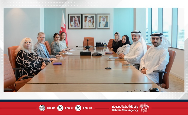 وزير الصناعة والتجارة يستقبل سفير المملكة المتحدة لدى مملكة البحرين