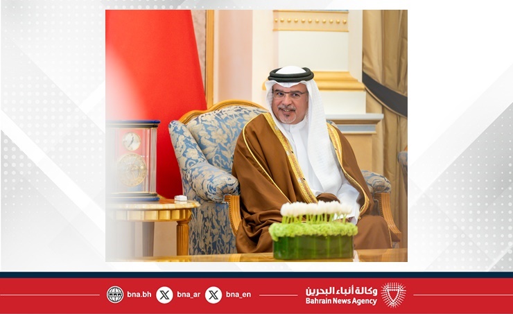 HRH the Crown Prince and Prime Minister meets with the Chairman of the ...