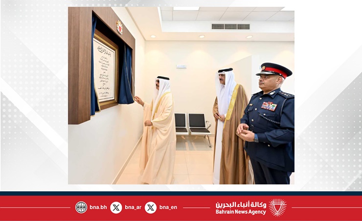 Interior Minister inaugurates new Um Al Hassam Police Station