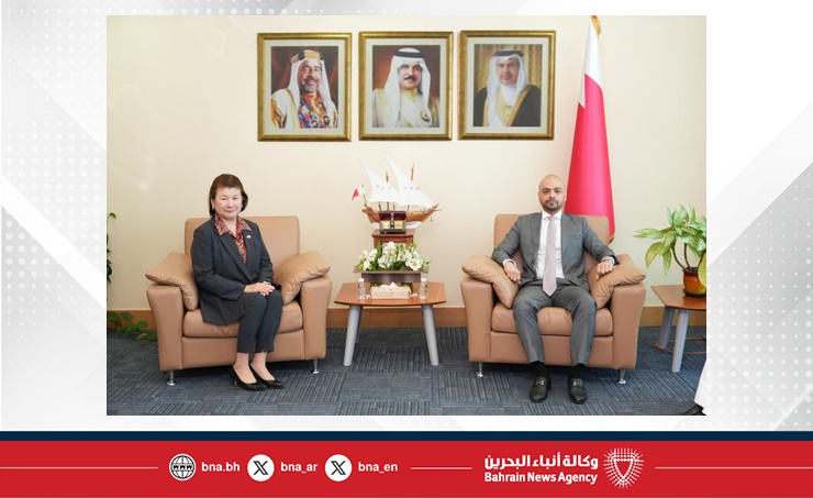 البحرين – وزير التنمية الاجتماعية يستقبل سفير اليابان لدى مملكة البحرين