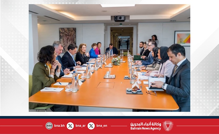 سفراء دول مجلس التعاون لدى الاتحاد الأوروبي يجتمعون مع رئيسة البرلمان الأوروبي