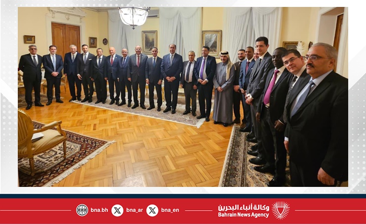 سفير مملكة البحرين لدى روسيا الاتحادية يحضر لقاء الأمين العام المساعد لجامعة الدول العربية مع السفراء العرب المعتمدين في موسكو