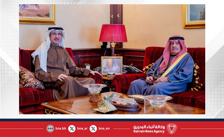 سمو الشيخ علي بن خليفة يستقبل سفير مملكة البحرين لدى تايلند