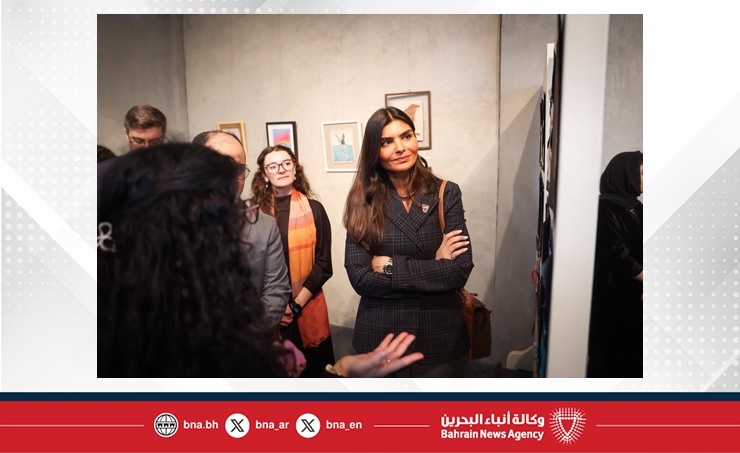 البحرين – جمعية رعاية الطفل والأم تفتتح معرض سعف النخيل 6