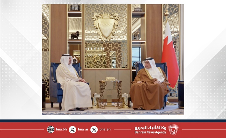 HRH The Deputy King receives the President of the EWA
