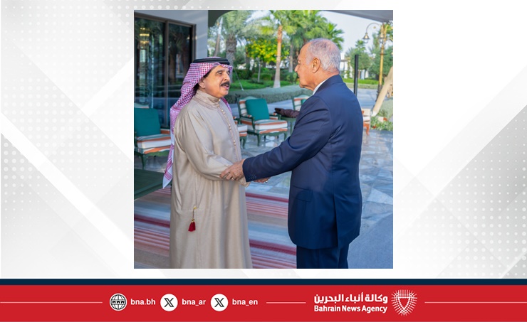 HM King receives Arab League Secretary General