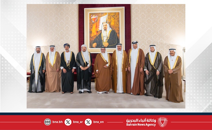 سمو ولي العهد رئيس مجلس الوزراء: مملكة البحرين بقيادة جلالة الملك المعظم تحرص على تعزيز أواصر العمل الخليجي المشترك ودعم كافة المبادرات التي ترفد مسيرة مجلس التعاون لدول الخليج العربية