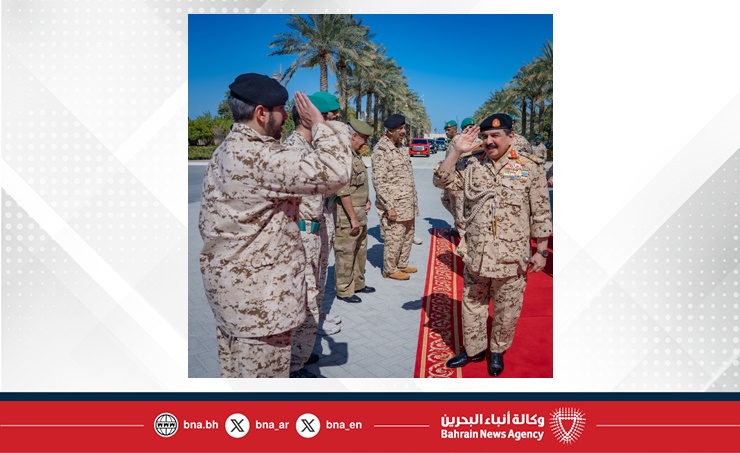 HM King, Supreme Commander of the Armed Forces, visits BDF General Command on 58th anniversary of its establishment